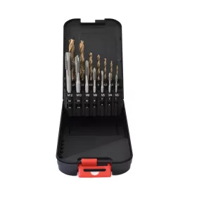 Abraboro Menetfúrókészlet DIN 371B 14DB M3-M12 HSS-CO