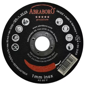Abraboro Chili INOX premium vágókorong 115x1,0x22,23