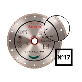 Abraboro Gyémánttárcsa turbo 125x2,2x22,23 (NO.17)