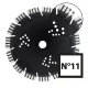 Abraboro Gyémánttárcsa lézer turbo 350x3,2x25,4 (NO.11)