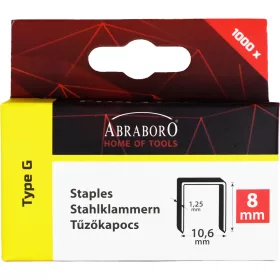 Abraboro Chilitac tűzőkapocs g tipus 8 mm