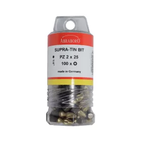 Abraboro Supra tin bit masterpack PZ2x25 mm