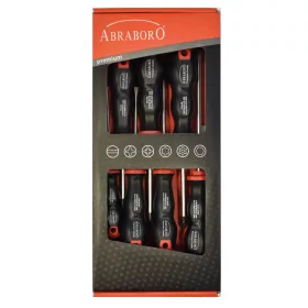   Abraboro T1 csavarhúzó készlet 7db 3,0/4,0/5,5/6,5/PH1/PH2/PZ2