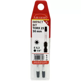 Abraboro Power bit impact PZ3x50 mm 2PCS