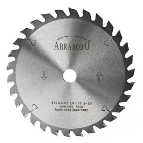 Abraboro HM körfűrészlap basic 140x2,4x20 / 12 TCT