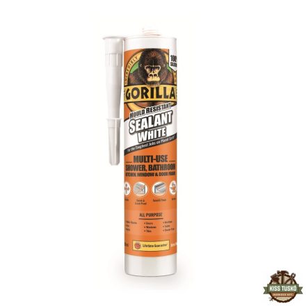 Gorilla SEALANT WHITE Fehér szilikon tömítő 30perc 295ml