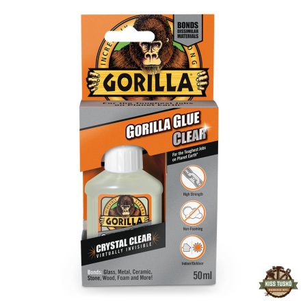 Gorilla Glue Clear Kristálytiszta Ragasztó 50ml 