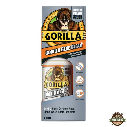 Gorilla Glue Clear Kristálytiszta Ragasztó 110ml 