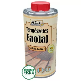 KOS TERMÉSZETES FAOLAJ 0,25L- SZÍNTELEN 