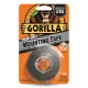 Gorilla Heavy Duty Mounting Black Tape Fekete Kétoldalas Ragasztószalag Kültérre is 2,54cm x 1,52m