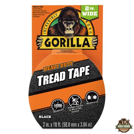 Gorilla Tread Tape 3m x 50mm Fekete Csúszásgátló Szalag