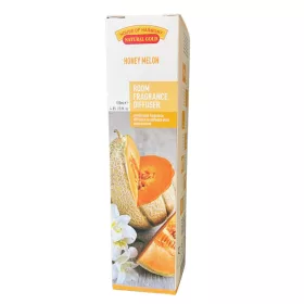   HONEY MELON ILLATOSÍTÓ DESIGNER DÍSZÜVEGGEL ÉS DEKORATÍV BAMBUSZPÁLCIKÁKKAL 120 ML