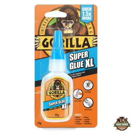 Gorilla Super Glue XL Pillanatragasztó 25gramm