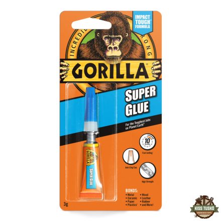 Gorilla Super Glue Pillanatragasztó 3gramm 