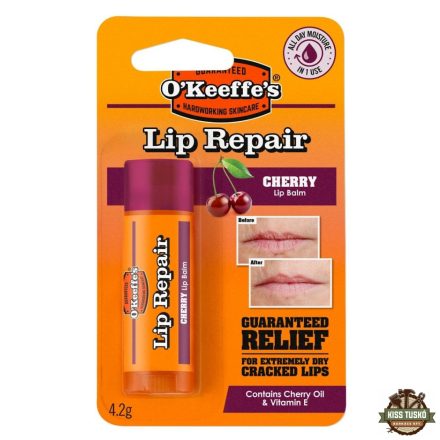 Okeeffes Lip Repair CHERRY cseresznyés ajakápoló stift 4,2g