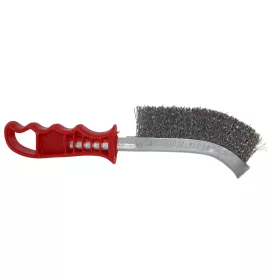 Abraboro Kézi kefe piros nyéllel 140x265 mm / 0,30 STD