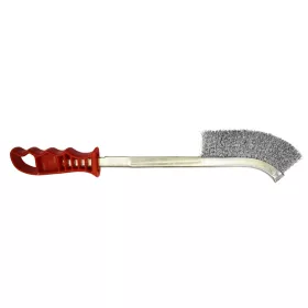  Abraboro Kézi kefe piros nyéllel hosszú 140x380 mm / 0,30 STD