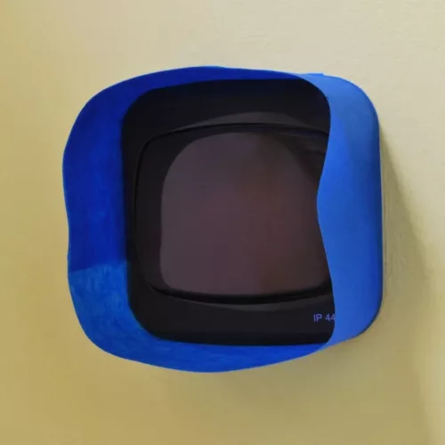 Blue Dolphin kül- és beltéri festő-maszkolószalag 14 napos UV-állósággal – kék, 48 mm × 50 m