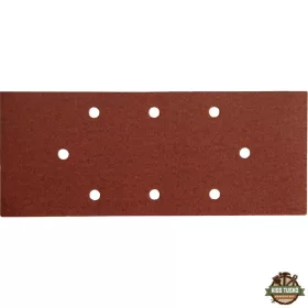   csiszolópapír, lyukas klt. 10db, 93×230 mm, 8 db lyukkal, P40, 407114, 407115-höz