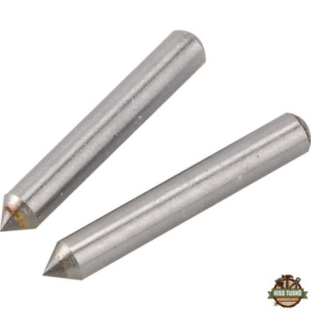 tartalék gravírozó fej, 2 db, a 404130 mini gravírozó géphez; volfrám karbid (vídia), 3,1×21 mm