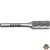 keményfém turbómaró (rotormaró), hengeres, átmérő 12×25mm/szár 6mm, keresztfogazás