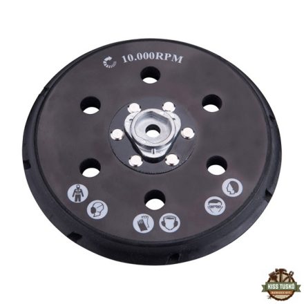 tartalék gumitalp tépőzáras 8791844, 8791845 polírozógéphez, átmérő: 150mm
