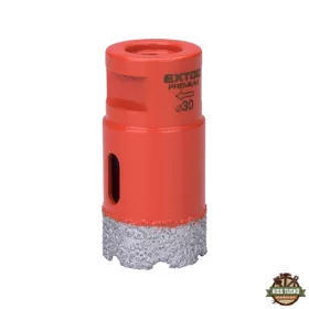   körkivágó csempére, gyémánt vágóél; 38mm × M14, sarokcsiszolóba fogható