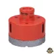 körkivágó csempére, gyémánt vágóél; 65mm × M14, sarokcsiszolóba fogható