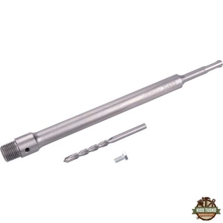 hosszabbító szár központfúróval, M22×300mm hosszúság, SDS befogás, Extol Prémium tégla körkivágókhoz