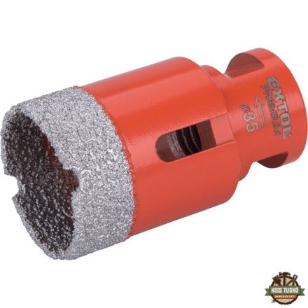 körkivágó csempére, gyémánt vágóél; 32mm × M14, sarokcsiszolóba fogható