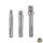 dugókulcs adapter készlet 3db-os; 1/4" - 3/8" - 1/2", befogás: SDS Plus, Cr.V.