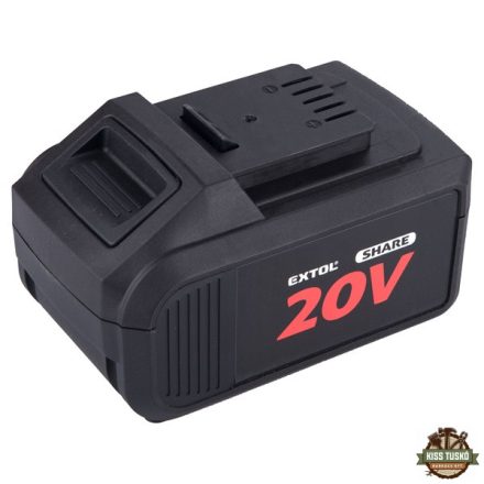 tartalék akku 20V, Li-ion, Share20V, 6000mAh