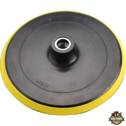 tartalék gumitalp 8892500 sarok-polírozógéphez, tépőzáras, átmérő: 180mm, M14, max: 8500 ford/perc