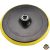 tartalék gumitalp 8892500 sarok-polírozógéphez, tépőzáras, átmérő: 180mm, M14, max: 8500 ford/perc