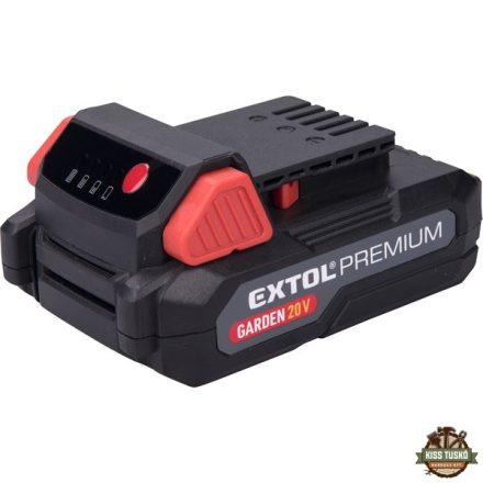 tartalék akku Garden20V, 20V, 2000mAh