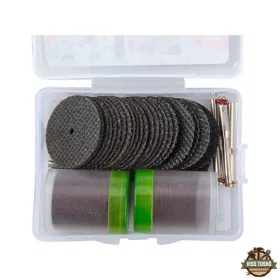   mini vágó- és daraboló klt. 3,2 mm befogás, 100 db, 2 féle vágófej