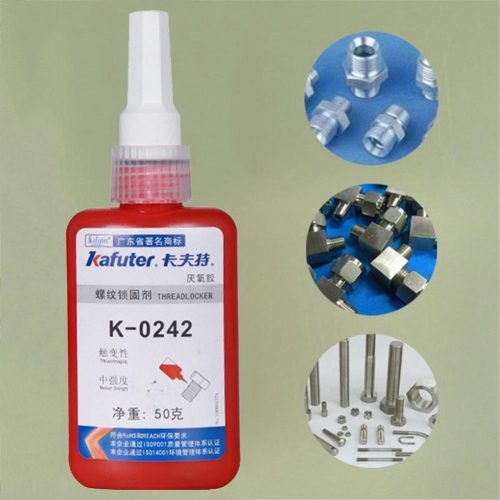 KAFUTER® Threadlocker K-0242 Csavarrögzítő Közepes Szilárdságú 50ml