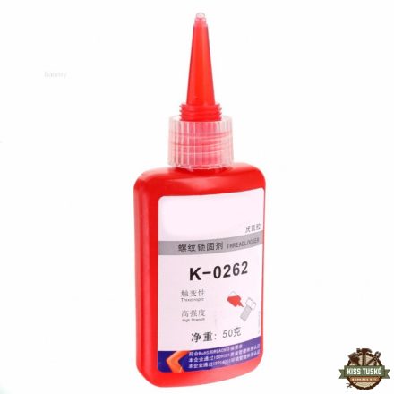 KAFUTER® Threadlocker K-0262 Csavarrögzítő Nagy Szilárdságú 50ml