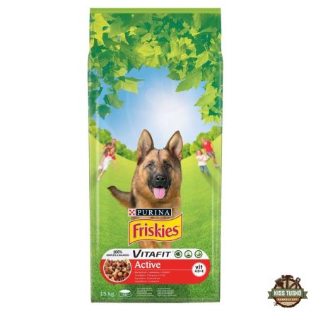 Friskies Száraz Kutya Active 15kg