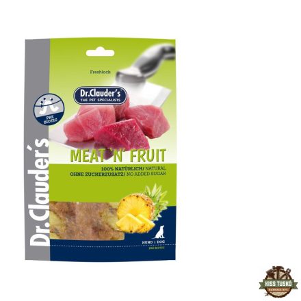 Dr.Clauders Dog Jutalomfalat Meat n Fruit Snack Pineapple & Chicken 80g