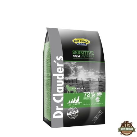 Dr.Clauders Adult Sensitive Bárány & Rizs 4kg