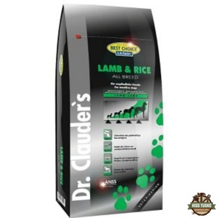 Dr.Clauders Adult Sensitive Bárány & Rizs 12,5kg