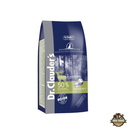 Dr.Clauders Adult Hyposensitive Szarvas & Burgonya 350g