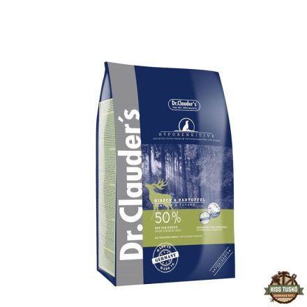 Dr.Clauders Adult Hyposensitive Szarvas & Burgonya 3,5kg