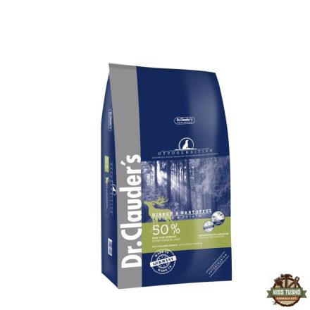Dr.Clauders Adult Hyposensitive Szarvas & Burgonya 11,5kg