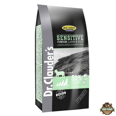 Dr.Clauders Junior Sensitive Bárány & Rizs 350g