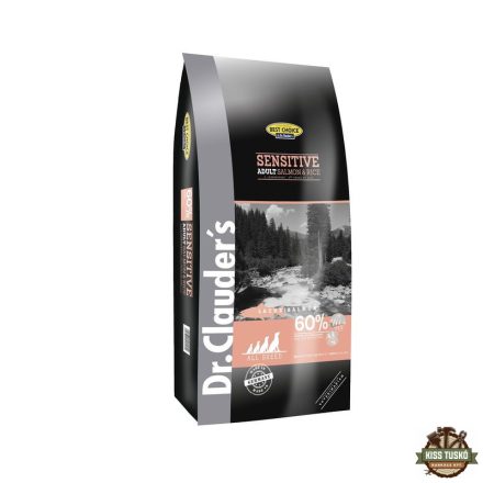 Dr.Clauders Adult Sensitive Lazac&Rizs 12,5kg