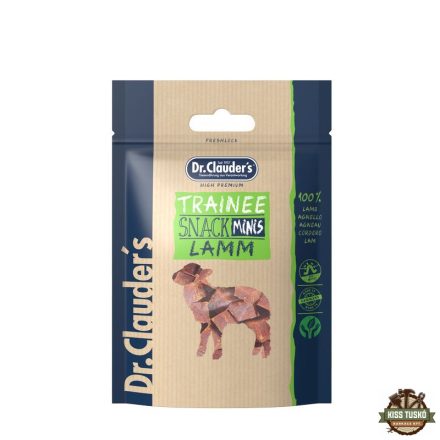 Dr.Clauders Dog Jutalomfalat Trainee snack mini bárány 50g