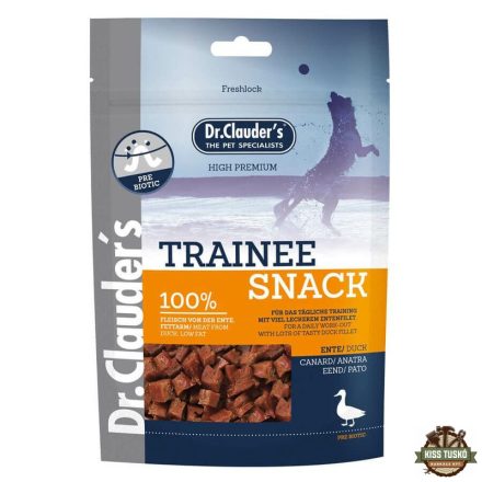 Dr.Clauders Dog Jutalomfalat Trainee Snack Kacsahús 80g