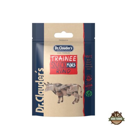 Dr.Clauders Dog Jutalomfalat Trainee snack mini marha 50g